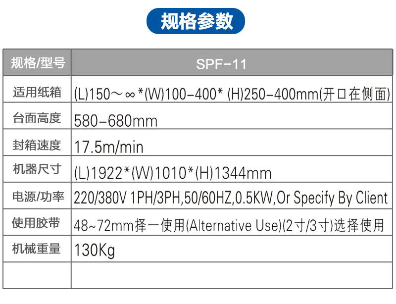 側邊封箱機NP00-11