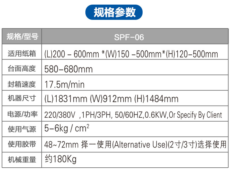 自動折蓋封箱機NP00-06