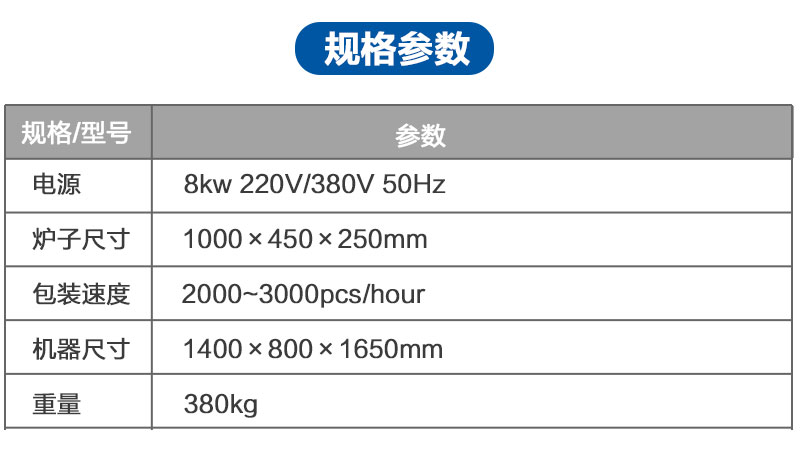 标準型恒溫熱收縮包裝機