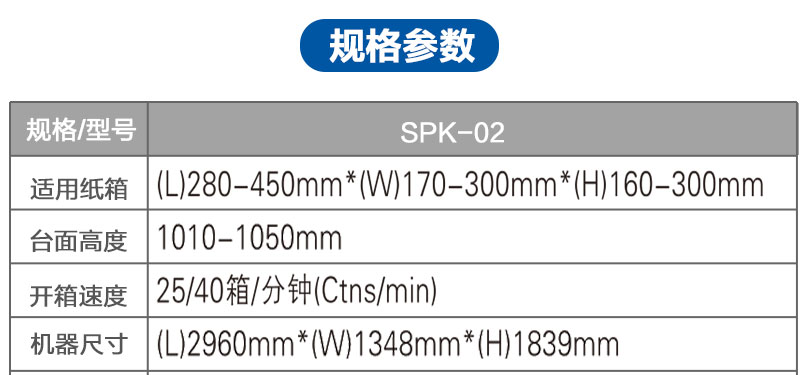 高速開(kāi)箱機NP-03