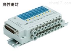 SJ2000/3000日本SMC伊藤先导式4通电磁阀盒型集装式
